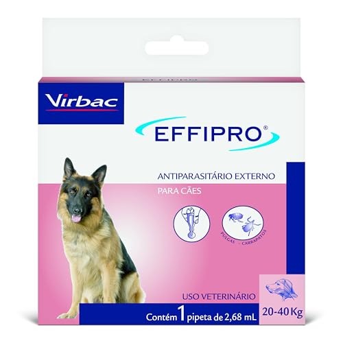 Antipulgas e Carrapatos Effipro Cães 20 a 40kg – 2,68 ml