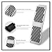 2011-2024 Fit For BMW 5 Series F10 F11 F07 G30 G31 Accelerator Brake Rest Pedal Stainless Steel Pads Car(18-24 G30 G31)