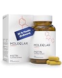 MoleQlar Fisetin 100 mg Kapseln - 60 Stück - 200 mg Fisetin aus Erdbeerextrakt pro Portion - Bioflavonoid aus natürlicher Quelle - vegan, GMO-frei und zertifiziert in DE