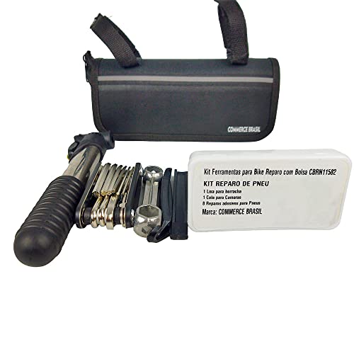 Kit Ferramentas para Bike Reparo com Bolsa CBRN11582 - Commerce Brasil