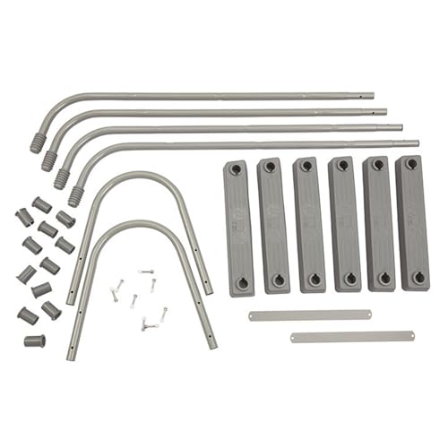 Escalera de piscina de acero inoxidable con 4 peldaños miniatura 7