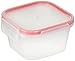 Snapware Airtight Plastic Food Storage Container (4-Piece, 1.3-Cup Containers, BPA Free, Meal Prep, Leak-Proof, Microwave, Freezer and Dishwasher Safe)