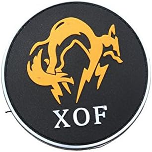 Amazon Mgsv Msf メタルギア ミリタリーワッペン グラウンド ゼロズ ザ ファントム ペイン Xof黄 Fox Pvcパッチ 着脱式ワッペン ベルクロ ノーブランド品 ワッペン アップリケ 通販