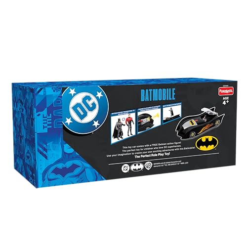Funskool-Batmobile,Classic,4 inches,collectible,For 4 year Old Kids and Above,Toy (Multicolor) - Image 3 thumbnail
