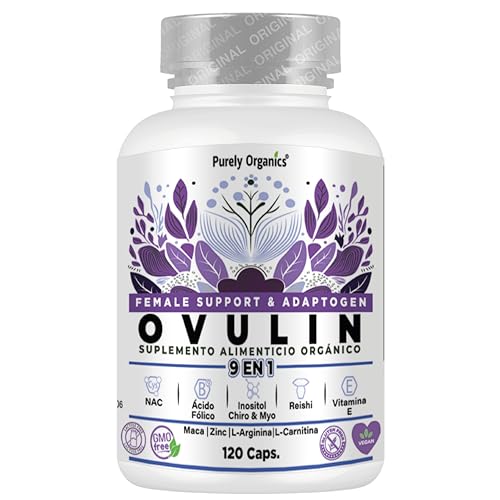 Lista de Omnia Amethyste que Puedes Comprar On-line. 30 Purely Organics | Myo Inositol & D-Chiro Inositol 40:1 | Con Amino Woman Balance, Adaptogen ProFem y Opti Female (Ácido Fólico, Vitamina E, Zinc) | Ovulin Suplemento Femenino |...
