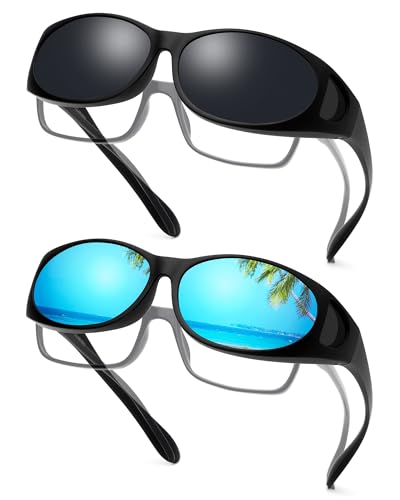 Surlunettes de soleil polarisées Face Shadow pour homme et femme, protection UV400