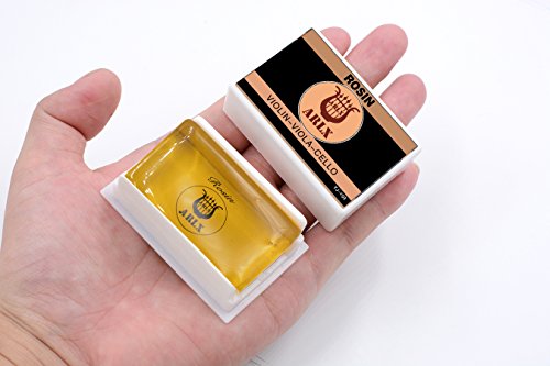 String Rosin For Violin Viola Cello Bow,Natural Rosin Black And Yellow 2 Pack Rosin #TOP3