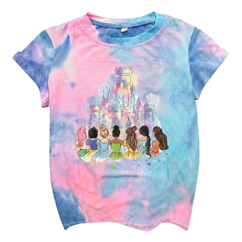 Image of Magical Shirt for Girl: Magic Kingdom Prinecess Tshirt Princess Shirts Youth Girls Cute Family Vacation Trip Tee