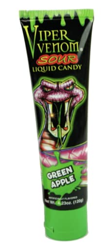Pkm Candies - 3 Pack Assorted Viper Venom Sour Squeeze Liquid Candy 3 Flavors #TOP3