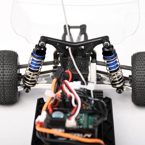 Amortisseurs LOSI Micro-B 2WD GPM bleu, pièces amélioration voiture RC buggy 1/24
