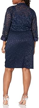 Jessica Howard Women's Plus Size Lace Bolero Jacket Dress, Navy, 24 Plus : Amazon.com.au: Clothing, Shoes & Accessories Jessica Howard Women's Plus Size Lace Bolero Jacket Dress, Navy, 24 Plus : Amazon.com.au: Clothing, Shoes & Accessories