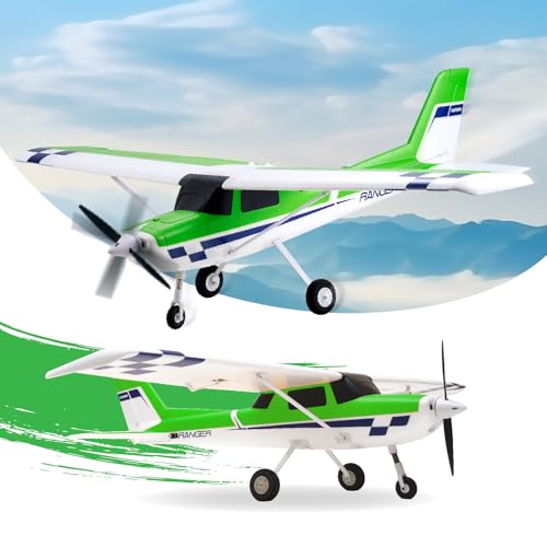 Fms Rc Planes for Adults Beginners 1220mm Ranger Remote Control Airplane with Reflex Green Hobby Rc...