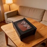 Lampada da camino a LED con effetto fiamma realistica, alimentata tramite USB, decorazione da tavolo per soggiorno, luce portatile da 280 mm