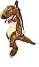 4M Sac à dos pour enfant Dinosaure T-Rex Marron WY0003NHM