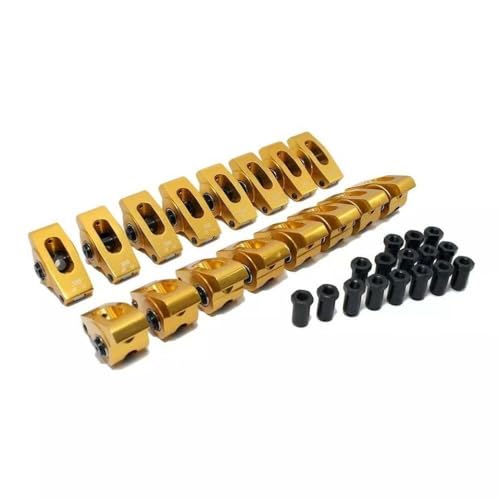 1.7 Ratio AP03 Aluminum Roller Rocker Arms Compatible With 289 302 351W 5.0 Small Block 7/16 SBF