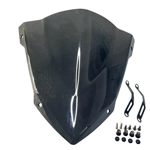 Visière déflecteur vent moto MT25 MT03 pour réduire la fatigue sur autoroute
