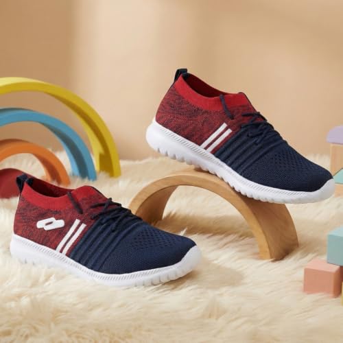 Image of TRASE Kids Sports Shoes for Boys | Lightweight Comfortable Running & Walking Shoes with Anti-Skid Sole