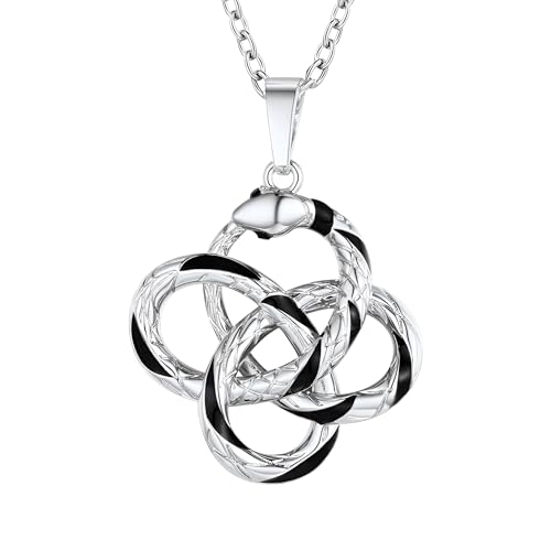 Collier serpent or 14 carats idée cadeau mystique unique