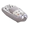 Baby Nest Voor Slapen Baby Bassinet Zachte Ademend Pasgeboren Lounger Perfect Voor Pasgeboren Gift Co-Sleeping And…