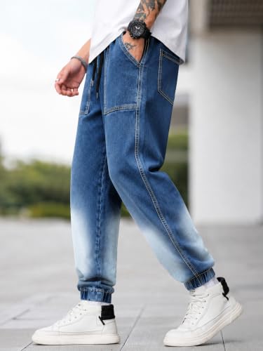 Image of Noble Monk Mens Tapered FIT Denim Jeans