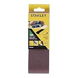 The name of a pro STANLEY 5289233 3 Bandas de Lija. 60 x 400 mm. Grano 150