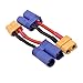 Treehobby 2PCS Male EC5 Plug to Female XT60 Plug Connector Adapter Cable Compatible with RC Car Truck Boat Airplane Lipo Battery ESC Charger(14awg 5cm)