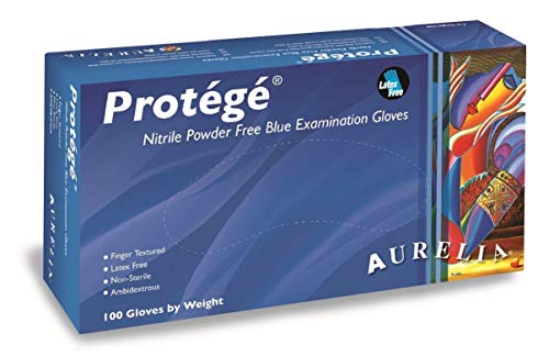 iDentalUSA Amazing Comfort - Protégé Nitrile PF Exam Gloves Large (L) Size Box of 100 Gloves