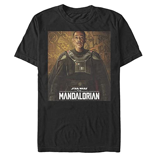 Star Wars poster Gideon t-shirt homme en coton noir col rond vêtement de collection geek