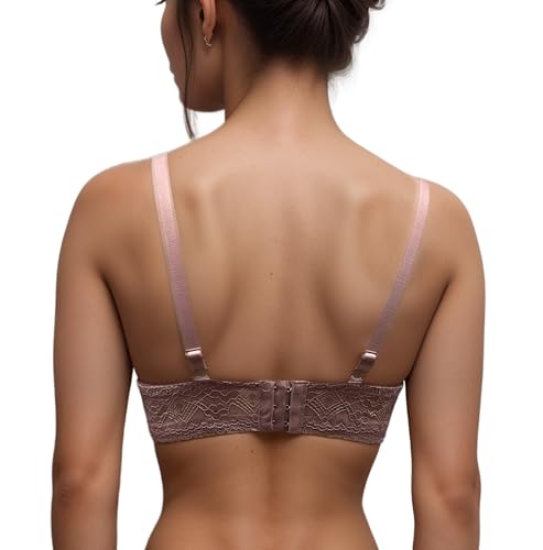 Image of Viola's Secret 6 Pack of Color Print T-Shirt Bras B Cup C Cup and D Cup