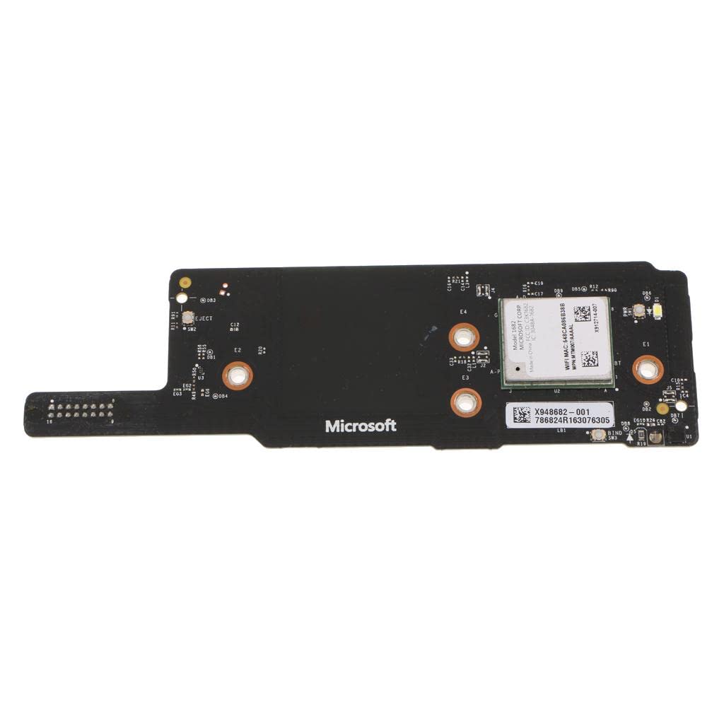 Ubervia® Replacement Power On/Off Switch Module Board Part for Microsoft Xbox One Slim Console - Black-image-0