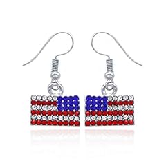 B2:American Flag Earrings