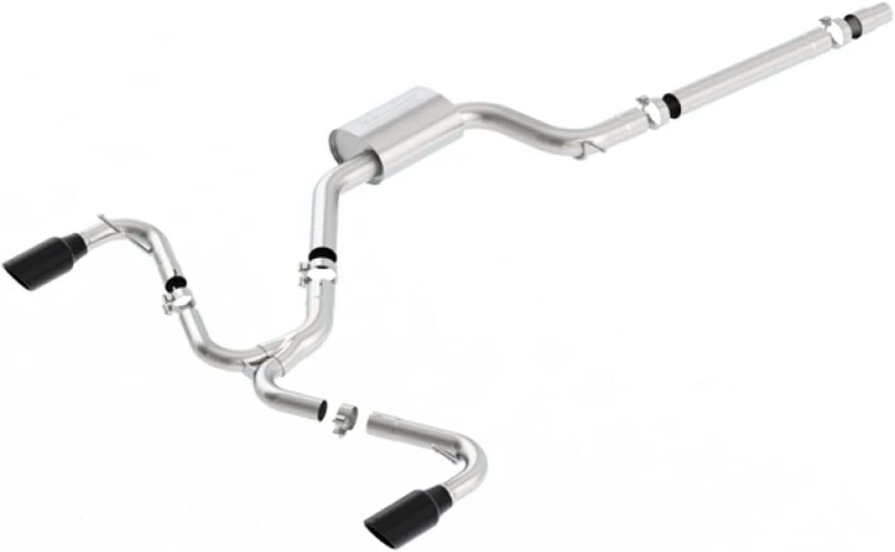 BORLA 140750BC Cat-Back Performance Exhaust System for 2015-2017 Volkswagen Golf GTI MK7 2.0L 4 Cyl. Automatic/Manual Transmission Front Wheel Drive 2, 4 Door. Does NOT Fit MK7.5.