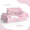 SANDJEST Unicorn Duvet Cover Sets Twin Size for Kids Girls, Include 1 Polyester Comforter Cover 68x86 Inches and 1 Pillowcase 20x26 Inches, Comforter Not Included, Gift for Christmas Birthday #3