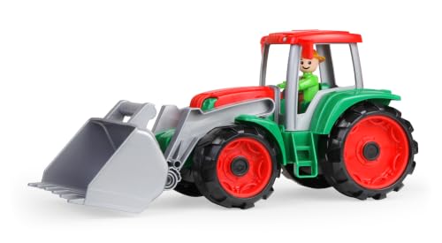 Lena 4417 Truxx Traktor mit Frontschaufel, Farblich Sortiert, 35 cm