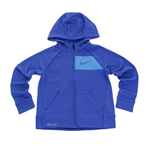 Sweat à capuche Dri-Fit bleu roi enfant unisexe pour l'entraînement