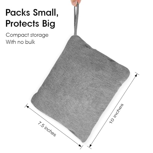 Rain Cover Fits for UPPAbaby Minu and Minu V2 – Waterproof & Windproof Baby Stroller Rain Shield with Ventilation Holes, Quick Attachment, Built-in Storage Bag, Easy Zipper Access to Child by Quintriae - Image 2