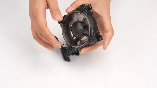 Ventilador De Casos Pwm, 7 Blades Mfdb Rodamiento Hidráulico 5v Argb Caso Ventilada 800 2500 Rpm Facil De Instalar Bajo Ruido Para Pc