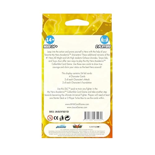 Jasco My Hero Academia Collectible Card Game Series 1 Deck-Loadable Content | Trading Card Game for Adults and Teens | Ages 14+ | 2 Players | Average Playtime 45+ Minutes | Made by Jasco Games - Image 6