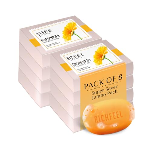 Richfeel Calendula Soap 75Gm (Pack of 8)