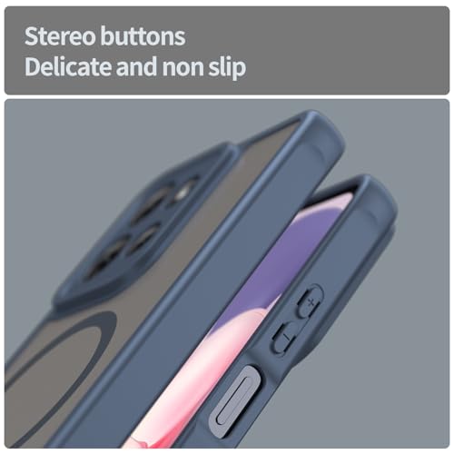 Image of Compatible with Moto G Play 2025 Case Cover,Compatible with MagSafe,Anti-Fall,Compatible with Motorola Moto G Power 2025 / Moto G 5G (2025) XT2513V T2513-1 Cell Protective Phone Case Blue