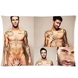 Cozy Bedding Custom Adam Levine Pillowcase Standard Size Design Cotton Pillow Case