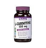 Bluebonnet L-Carnitine 500 mg Liquid Capsules, 100 Count