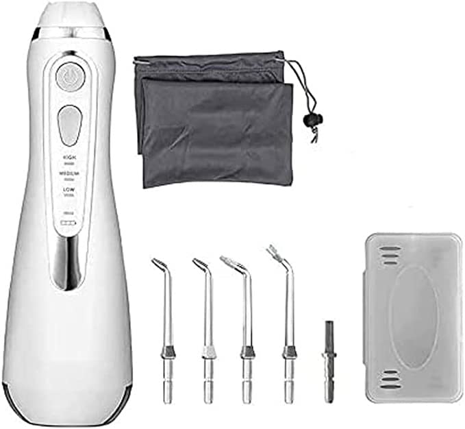 Water Flosser Professional for Dental Oral Irrigator Portable and Rechargeable IPX7 Water Teeth Cleaner Picks for Home Travel