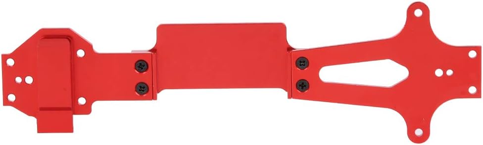 VGEBY RC Second Floor Board, Aluminum Alloy Radio Tray Second Floor Board Spare Parts Fit for 144001 1/14 RC Car(Red) Car Model Accessory Model Car Accessories 144001