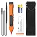 Neoteck 2 in 1 Pen Type Digital Multimeter Non-Contact Voltage Tester 6000 Counts Intelligent Multimeter with LCD Display for AC/DC Voltage Resistance Diode Continuity Capacitance Frequency-Orange