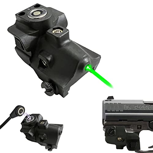 Lasercross Green Laser Sight For Handguns,Magnetic Charging Laser Gun Sight,Green Dot Tactical Sight Used For 21Mm Standard Picatinny Rail,Mini Sized Gun Laser For Most Of Pistols And Gun Optics #TOP1