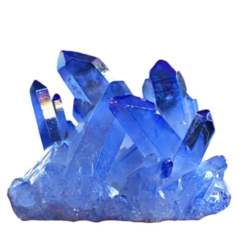 Cluster de Blue Crystals pour décoration de salon et bureau moderne
