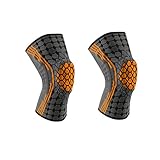 Diseño ergonómico, ultraportátil y libre de mover. Rodilleras ideales para deportes al aire libre.