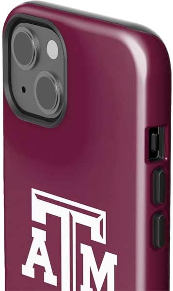 Skinit Impact Phone Case Compatible with iPhone 15 - Officially Licensed Texas A&M University TAM Design