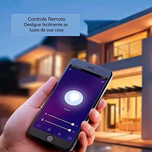 Smart Lâmpada Led RGB Wifi Casa Inteligente 10w Bivolt